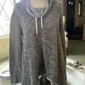Calvin Klein Gray Knit Top, size XL
